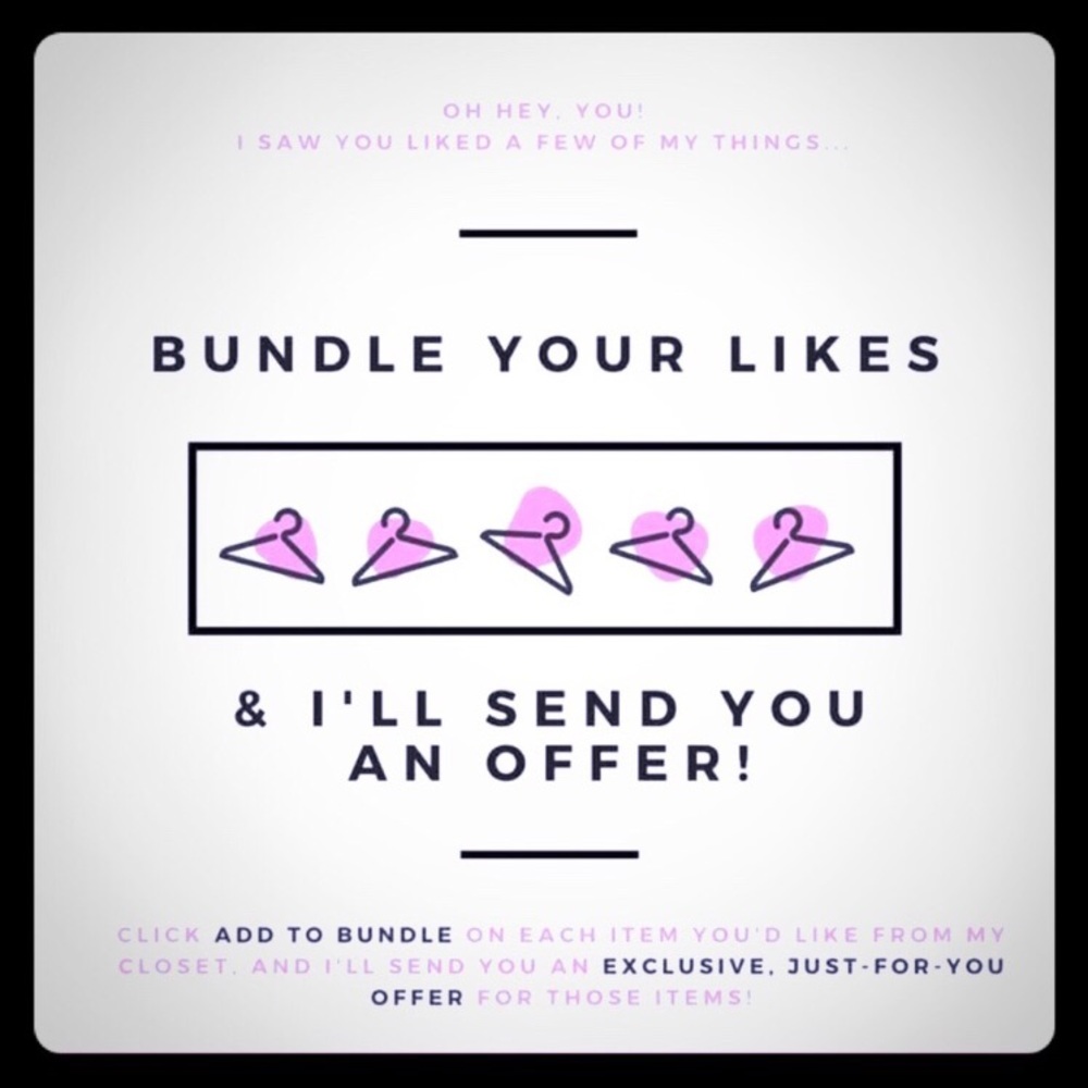 Bundle your likes for an exclusive offer!